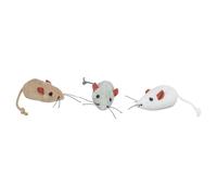 Trixie Souris Maison Jouet pour Chat 24 Pièce Avec Catnip Peluche 5 CM Coloré