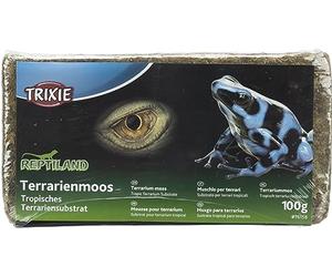Trixie Sphagnum Moss Substrat de terrarium tropical, 100g