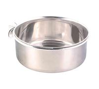 Trixie Stainless Steel Bowl with Screw Attachment, 14 cm Dia