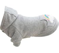 TRIXIE Sweat-shirt Rainbow Falls, XS, 27 cm, gris clair