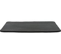 TRIXIE Tapis crible pour bacs à litière 58 x 75 cm Gris - Tapis Double Couche pour litière en EVA Stable avec Velcro - 40366