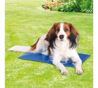 Trixie Tapis de refroidissement, bleu - 90 x 50 cm
