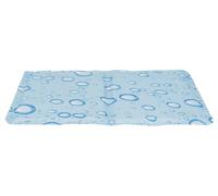 Trixie Tapis de refroidissement pour chiens et chats, 28777, 50 x 40 cm, bleu clair, refroidit pendant plusieurs heures, par contact corporel