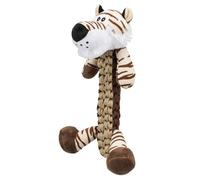 Trixie Peluche jouet Tigre pour chien 32 cm, tissu doux, robuste et résistant
