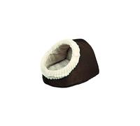 Trixie Timur Cuddly Cave, 35 x 26 x 41cm - Cave Cat Bed 41cm Small Dog Igloo - cave trixie timur cat bed cuddly 35 26 41 cm small dog igloo suede