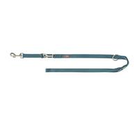 Trixie - Trixie Laisse pour chien Premium réglable bleu pétrole