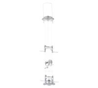 Trixie 55637 Mangeoire d'extérieur Argenté 1300 ml/53 cm