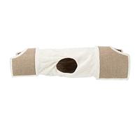 Trixie Tunnel à Griffer pour Chat Gris Clair/Brun/Taupe 110 × 30 × 38 cm