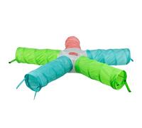 Trixie tunnel de jeu avec 5 cours extensible cochon d'inde/lapin nain 47x18x18 cm