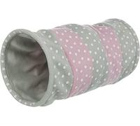 Trixie Tunnel de Jeux Polaire Coloré 50cm Diamètre 25cm pour Chats Jouet