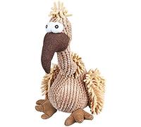 Trixie Jouet peluche pour chien Gustav le vautour – avec couineur, apaisante, lavable 30°C, 28 cm