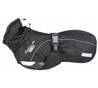 TRIXIE Veste d'hiver imperméable et coupe-vent pour chiens MANTEAU D'HIVER Explore, L : 62 cm, NOIR lavable en machine - 67847