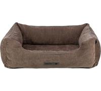 Trixie Vital Lennox 371305 Panier orthopédique pour Chien en Chenille rectangulaire, Marron, 60 × 50 cm, Panier Confortable avec Mousse viscoélastique pour Effet mémoire de Forme