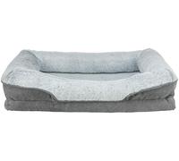 Trixie Vital Lino 374050 Panier orthopédique pour Chien avec Mousse à mémoire de Forme Gris 70 x 55 cm