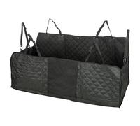 Trixie Voiture - Couverture Noir 1,64x1,61m pour Chiens Banquette Arrière Sûr &