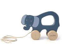 Trixie Wooden Pull Along Toy - Mrs. Elephant