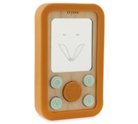 Trixie Wooden Silicone Baby Phone - Mr. Fox Soft & Durable Pretend Play Toy
