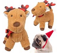 Trixie Xmas Reider - Renne de Noël, peluche pour chiens, 29 cm