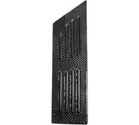 Trixly Coussinets de pédale voiture pour Tesla pour modèle 3 Y Kit repose-pieds antidérapants Repose-pieds en fibre carbone