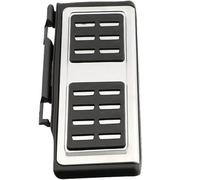Trixly Couvre-pédale de voiture pour VW 2016-2022, pièces et accessoires, repose-pied en acier inoxydable, frein à carburant
