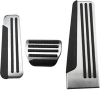 Trixly Ensemble de pédales voiture pour Infiniti G25 G35 G37 Q50 Q60 EX25 QX50 FX, repose-pédale frein à pour gaz automatique