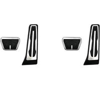 Trixly Lot de 2 couvre-pédales frein à pour gaz pour BMW X5, X6, Série 2-7, G20, F30