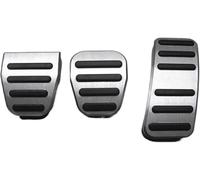 Trixly Pédales d'accélérateur et de frein antidérapantes pour VW pour Golf 7 MK7 (2013-2019)