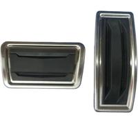 Trixly Pédales de voiture pour Cadillac pour XT5 AT Accélérateur Frein Repose-pieds Coussinets Autocollants