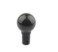 Trixly Poignées de boîte de pour vitesses automatique de voiture, pommeau de levier de pour vitesse, tête de levier pour Mazda, pour Honda, pour civic, pour fit(Carbon grain black)