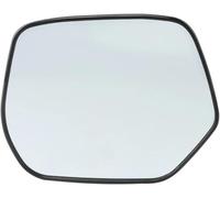 Trixly Pour CRV Pour CR-V 2007-2011 Avec rétroviseur extérieur chauffant Verres latéral Verre d'aile porte(Blanc,Left)