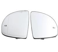 Trixly Rétroviseurs latéraux de voiture en verre blanc pour Buick pour Lacrosse 2016-2022(Blind spot,Left Right)
