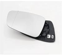 Trixly Rétroviseurs latéraux de voiture pour VW pour Polo 2014-2018, verre blanc avec fonction chauffante(Left Right)