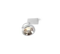 Trizio21 - Pin-Up 1 Square Plafonnier Blanc Trizo21