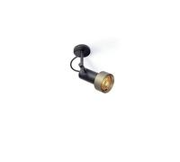Trizo 21 2Thirty-C1 Plafonnier Nid d'Abeille Noir/ Anneau Bronze