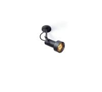 Trizo 21 2Thirty-C1 Plafonnier Nid d'Abeille Noir/ Anneau Noir