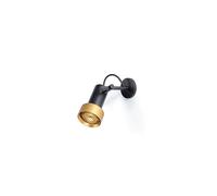 Trizo 21 2Thirty-W1 Applique Nid Applique Murale Noir/ Anneau Doré