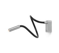 Trizo 21 SCAR-LED 1FDS Applique Murale Aluminum et Noir avec 25 Degrés de Propagation de Lumière