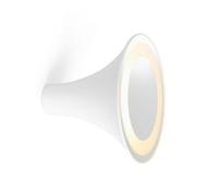 Trizo 21 Sirens Applique Murale Blanc et Verre Blanc Mat et Miroir
