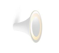 Trizo 21 Sirens Applique Murale Blanc et Verre Blanc Mat et Miroir Petit