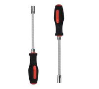 Trjgtas 1 lot de 7 mm, 6,35 mm, tige souple élastique, prise flexible, tournevis, écrou, tournevis, réparation, outil manuel, serrez le