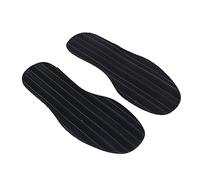Trjgtas 1 paire de coussinets antidérapants en caoutchouc pour réparation de chaussures de 29 x 11,5 x 0,2 cm, Noir , Taille Unique