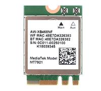 Trjgtas 1 Pièce MT7921 WIFI6 2.4G 5G Carte Réseau Gigabit M2 5.2 BT Carte Réseau Ordinateur de Bureau Ordinateur Portable Carte Réseau Intégrée Vert
