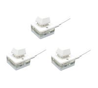 Trjgtas 3X RGB Mini 1 Touche OSU Gaming Clavier Photoshop Dessin Clavier Programmation Macro Clavier Mécanique Clavier, Tige Rouge