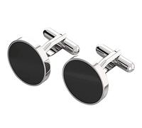 Trjgtas Boutons de manchette en métal pour hommes Chemises Boutons de manchette Boutons de manchette Boutons de manchette Pince à cravate de fête de mariage (Couleur : A, taille (A comme le montre l'image)