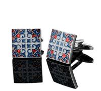 Trjgtas Boutons de manchette pour homme Boutons de manchette de style élégant Manchette pour homme, Boutons de manchette à motif rétro, Boutons de manchette pour chemise française pour homme (Taille : 3) (A 25)
