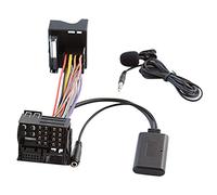 Trjgtas Câble auxiliaire Bluetooth 5.0 pour voiture avec microphone mains libres pour téléphone portable 6000 CD Mondeo Focus Fiesta