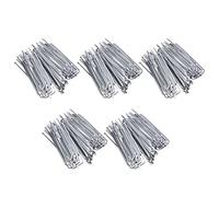 Trjgtas Lot de 100 crochets à rideaux à 4 broches