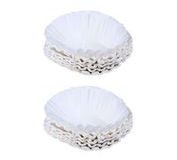 Trjgtas Lot de 1000 feuilles de 25 cm de diamètre pour filtre à café américain (blanc)