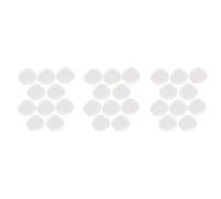 Trjgtas Lot de 30 petites capsules rondes en plastique transparent 30 mm