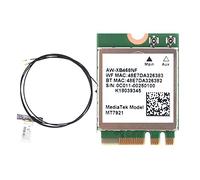 Trjgtas MT7921 WIFI6 2.4G 5G Carte Réseau Gigabit Carte Réseau avec Antenne Intégrée Ordinateur de Bureau Ordinateur Portable Intégré